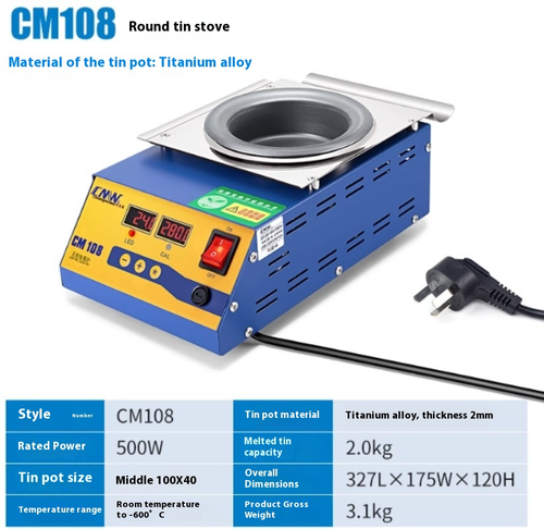 220V Small Lead-free Soldering Furnace with Digital Temperature Display - Picture 30 of 42