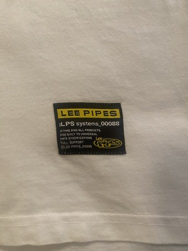 Vintage Lee Pipes Graffiti Spell Out Double Sided T-Shirt 90s Y2K Skater 3XL - Bild 7 von 8