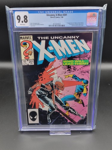 Uncanny X-Men #201 CGC 9.8 - Kombiversand!