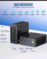 GMKtec Mini PC K8 Plus AMD R7 8845HS (Turbo 5.1GHz) 32GB DDR5 1TB PCIe 4.0 SSD