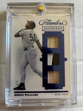 2021 PANINI FLAWLESS MASTERCRAFT #MC-BW BERNIE WILLIAMS 1/7