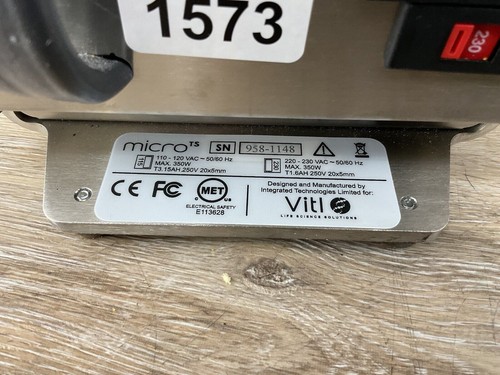 Sellador térmico manual Thermo Scientific ALPS30 MicroTs placa PCR sellador versátil - Imagen 7 de 11