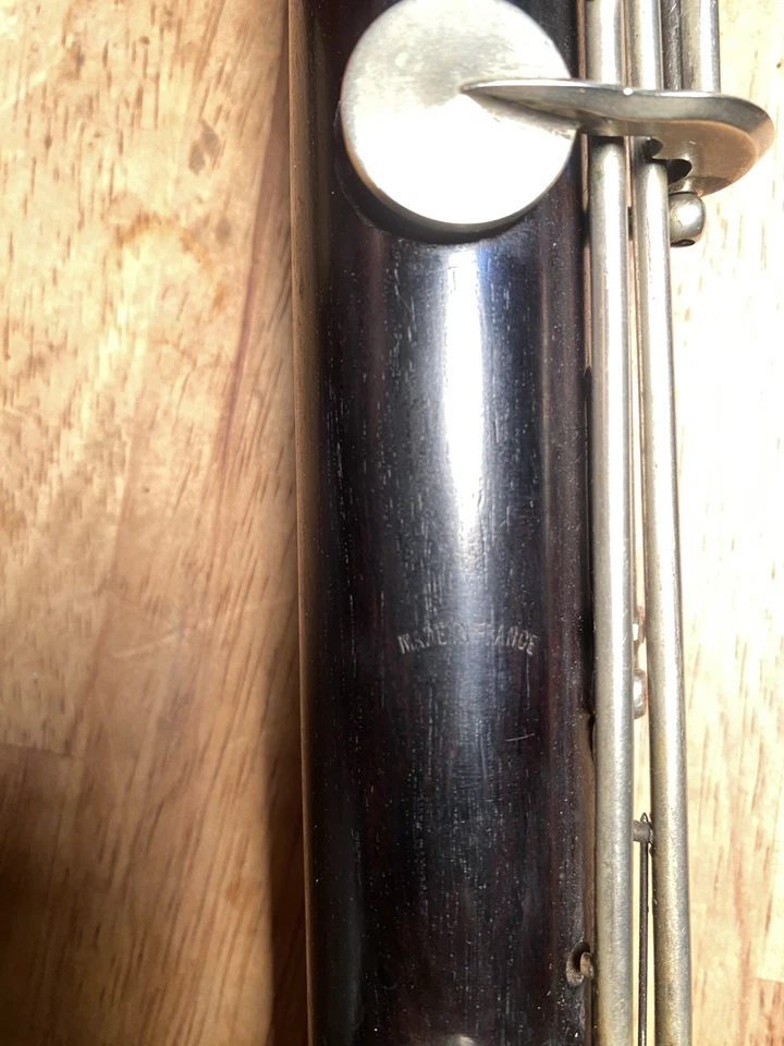 Clarinete Alto Evette-Schaeffer Buffet Feito Na França com Estojo e Bocal - Imagem 3 de 4