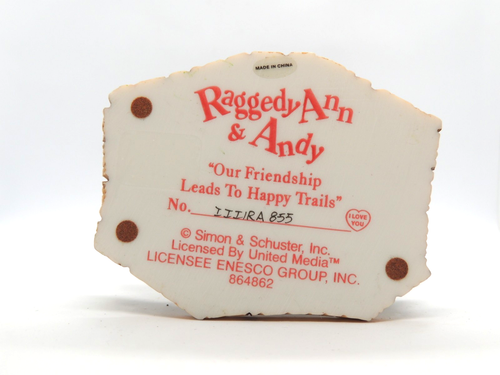 Raggedy Ann & Andy Happy Trails Numbered Simon & Schuster Figurine 864862 - Picture 13 of 16