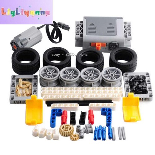 Kit de funciones de alimentación MOC Technic 70 piezas - Motor M, caja de batería AA y juego remoto - Imagen 2 de 6