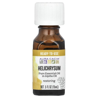 #ad Pure Essential Oil in Jojoba Oil Helichrysum 0.5 fl oz 15 ml $15.64