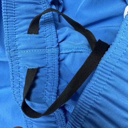 Nike Men's Court Advantage Tennis Pants Sz L Blue Dri-Fit Ankle Zips 29" Inseam - Picture 7 of 14