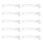  10 Pcs Vorhanghaken Aus Kunststoff Vorhangzubehör Gardinenhaken Für Vorhänge