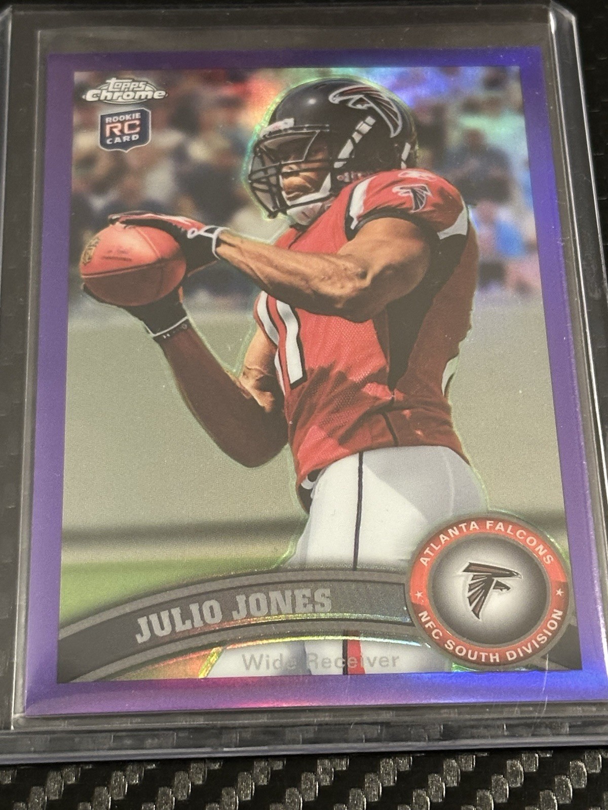 2011 Topps Chrome - Julio Jones #131 Purple Refractor /499 (RC) Rookie