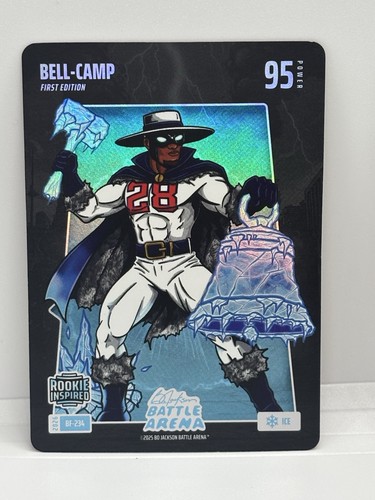 Bo Jackson Battle Arena Bell-Camp Ice Battlefoil 1st Edition BF-234