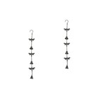 2pcs Iron Dragonfly Wind Chime Wind Bell Pendant Dragonfly Ornament Wind Chime