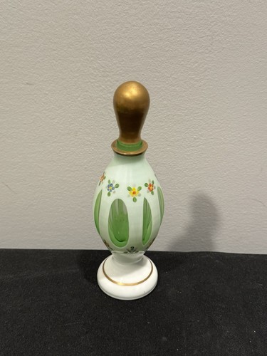 Antique Czech Bohemian Perfume Bottle/decanter - Picture 2 of 7