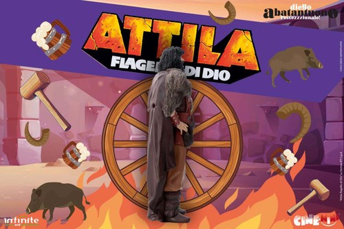 Infinite - Diego Abatantuono Attila il Flagello di Dio Cine-mini Figure PVC 10Cm - Foto 5 di 7