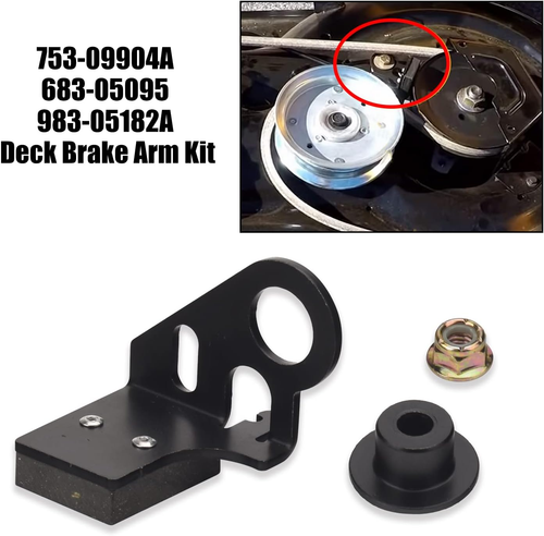 753-09904A 683-05095 983-05182A Deck Brake Arm Kit Compatible with Mtd/Cub Cadet - Picture 2 of 12