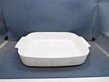 Corning Corelle Shadow Iris Rectangular Roaster A-12-B-N 12 1/2" x 10 1/2"