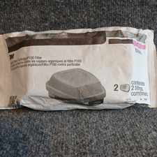 3M 60921 Organic Vapor P100 Replacement Combination Respirator Cartridge Filter