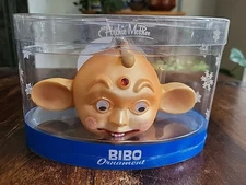 Archie McPhee Bibo Christmas Ornament Googly Eye 7" wide 2016 Sold Out!