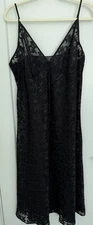 Halston Nightgown - 1X Lace - Adjustable straps - EUC!