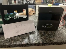 SkyTrak Golf simulator with Protective Case Gray metal case 