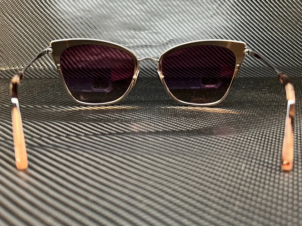 TOM FORD Faryn FT0843 12U rutênio borgonha gradiente titânio feminino 56 mm sol - Imagem 4 de 4