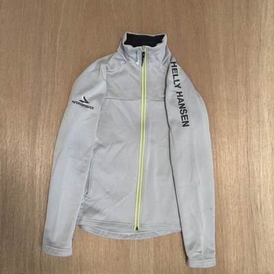 Helly Hansen Jacket Mens Medium North Shore Sailing Sofshell Jacket Size M  Grey