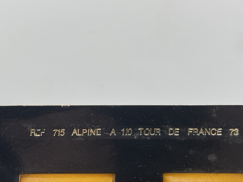 Verem 1:43 Metal Kit Alpine A110 Tour de France 73 New Old Stock NIB DN - Foto 5 di 5