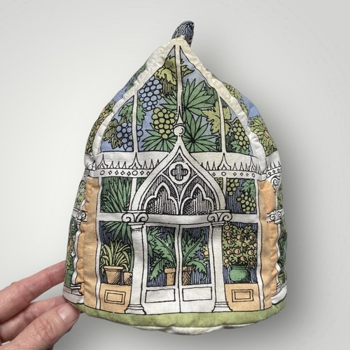 CUCKOOBIRD Tè Accogliente Conservatorio Orangerie Green House 100% Cotone Inghilterra - Foto 7 di 12