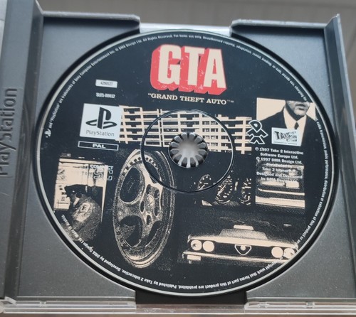 GTA Grand Theft Auto (GTA European Version Black Label PS1 Play Station 1) - Bild 2 von 24