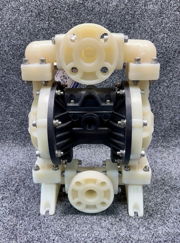 Plating International 1" Air Diaphragm Pump P125PP-PP/ST/ST/PR-N1 - Picture 2 of 6