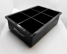 Big Ice Cubed Maker Large Cube Square Tray Molds Whiskey Ball Cocktails Silicone