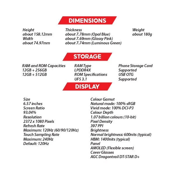 NEW OPPO Reno 14 F 5G Dual SIM Unlocked Android Mobile Phone – Pink/12GB+256GB - image 3 of 4