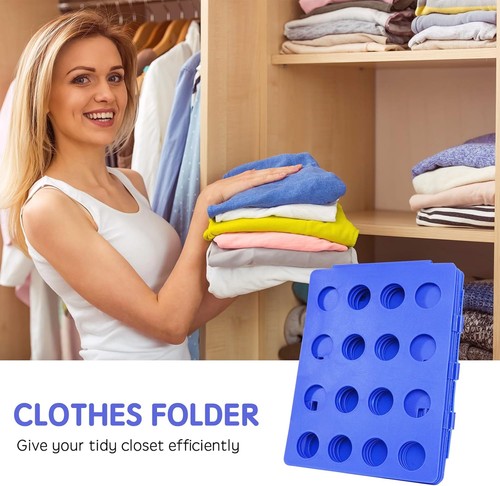 ❤️ For Adult Clothes Folder Magic Folding Board Laundry T Shirt Fast Fold Flip - Picture 17 of 17