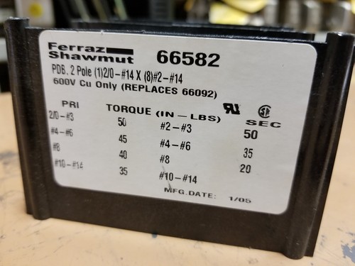 FERRAZ SHAWMUT 66582 BLOCK - 第 2/2 張圖片