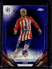 2023 Topps Chrome UEFA Antoine Griezmann Violet Speckle Refractor #45/299