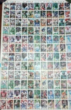 1993 Topps Football Uncut Sheets (3 Sheets)
