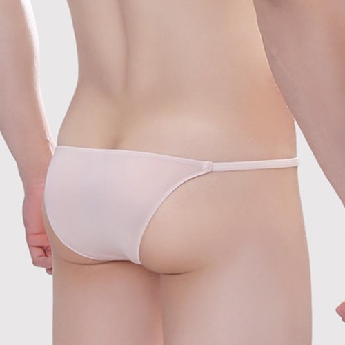 Men's Sexy Low Rise Viscose Bikini Briefs with Enlarge Pouch for Comfort - Picture 10 of 25