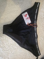 Womens Black Superdry bikini Bottom Size uk 14 Us 10 EU 42 XL  New with Tags