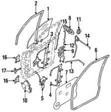 Genuine Nissan Hinge Assembly 80401-70F00