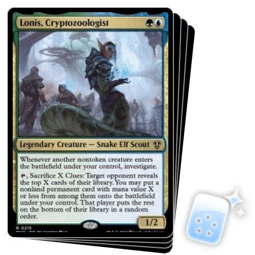 LONIS, CRYPTOZOOLOGIST X4 Murders At Karlov Manor: Commander Magic Magic Magic The Gathering tarjeta como nueva - Imagen 1 de 1