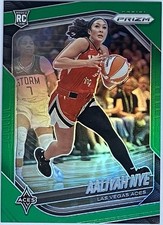 Aaliyah Nye Green Prizm 2025 Prizm WNBA #15 Aces