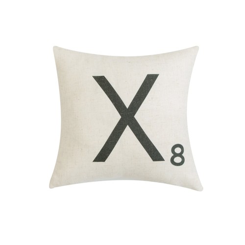 Letter-X8 With Polyester Insert Pillow - Picture 1 of 1