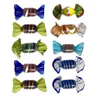  4 Pieces Candy Deko Mini-Weihnachtskugeln Weihnachts-Mini-Ornamente