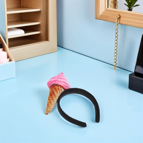  Fasce Spa cono gelato 3 pezzi | Fascia per capelli carina e antiscivolo per donna ragazza - Foto 11 di 12