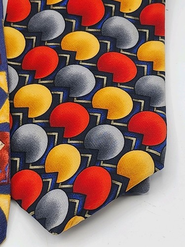 Set Of 3 Jerry Garcia Stonehenge Ltd 100% Silk U.S.A Ties 58 x 3.5" - Picture 3 of 14