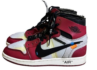 Nike Air Jordan 1 Retro High Off-White Chicago Size 5Y / EU 37.5