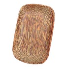 1pc Natural Wood Storage Plate Fruit Plate Snacks Melon Dish Serving Tray