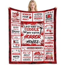 Horror Movie Gifts, Horror Movie Blanket 50"x60", Horror-Movies Gifts for Wom...