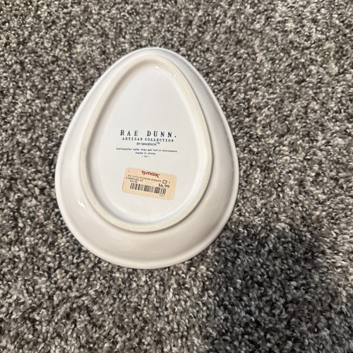 Rae Dunn Piatti Ovali a Forma di Uovo Set di 5 LL Pasqua - Foto 11 di 11