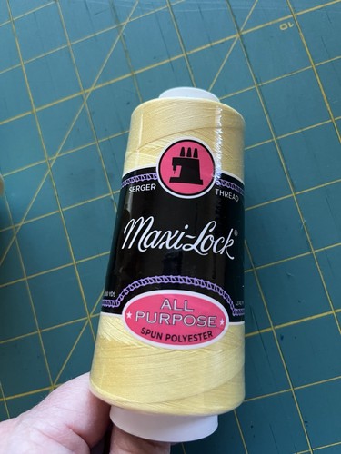 4 Large Cones Maxi-Lock Serger Thread 3000 Yard 100% Polyester Thread Sunlight - Picture 6 of 7