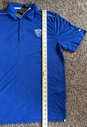 Colosseum Georgia State Panthers Shirt Mens Medium Blue NCAA College Polo Golf - Picture 8 of 10